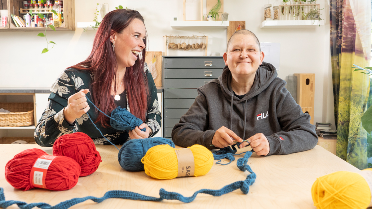 Ik wil het stereotype beeld van de  gehandicaptenzorg veranderen